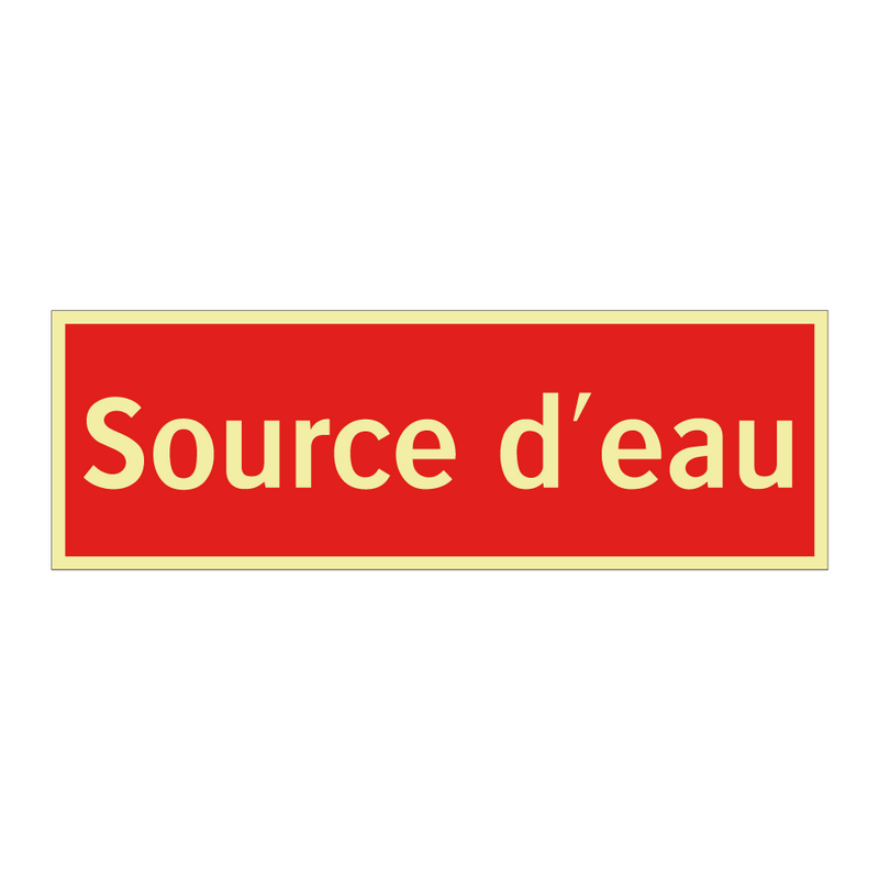 Source d'eau