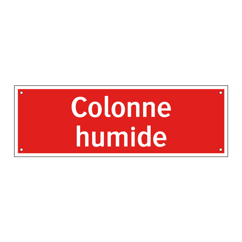 Colonne humide