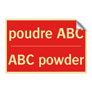 poudre ABC - ABC powder