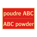 poudre ABC - ABC powder