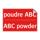 poudre ABC - ABC powder