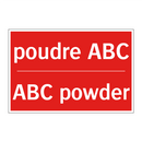 poudre ABC - ABC powder