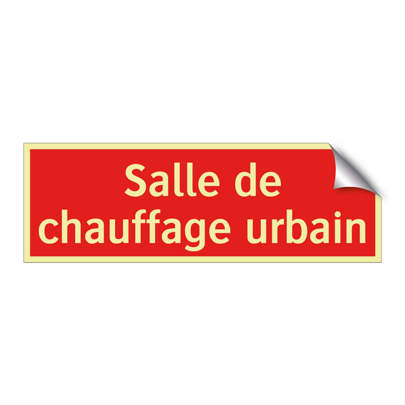 Salle de chauffage urbain