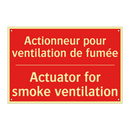 Actionneur pour ventilation de /.../ - Actuator for smoke ventilation