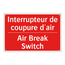 Interrupteur de coupure d'air - Air Break Switch