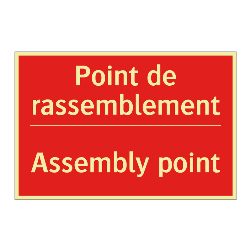 Point de rassemblement - Assembly point