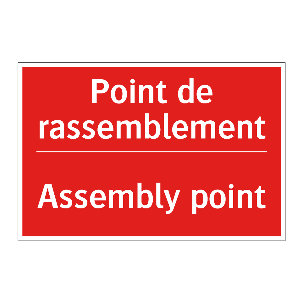 Point de rassemblement - Assembly point