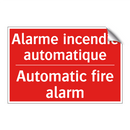 Alarme incendie automatique - Automatic fire alarm