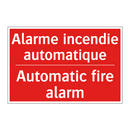 Alarme incendie automatique - Automatic fire alarm