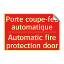 Porte coupe-feu automatique - Automatic fire protection door