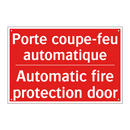 Porte coupe-feu automatique - Automatic fire protection door