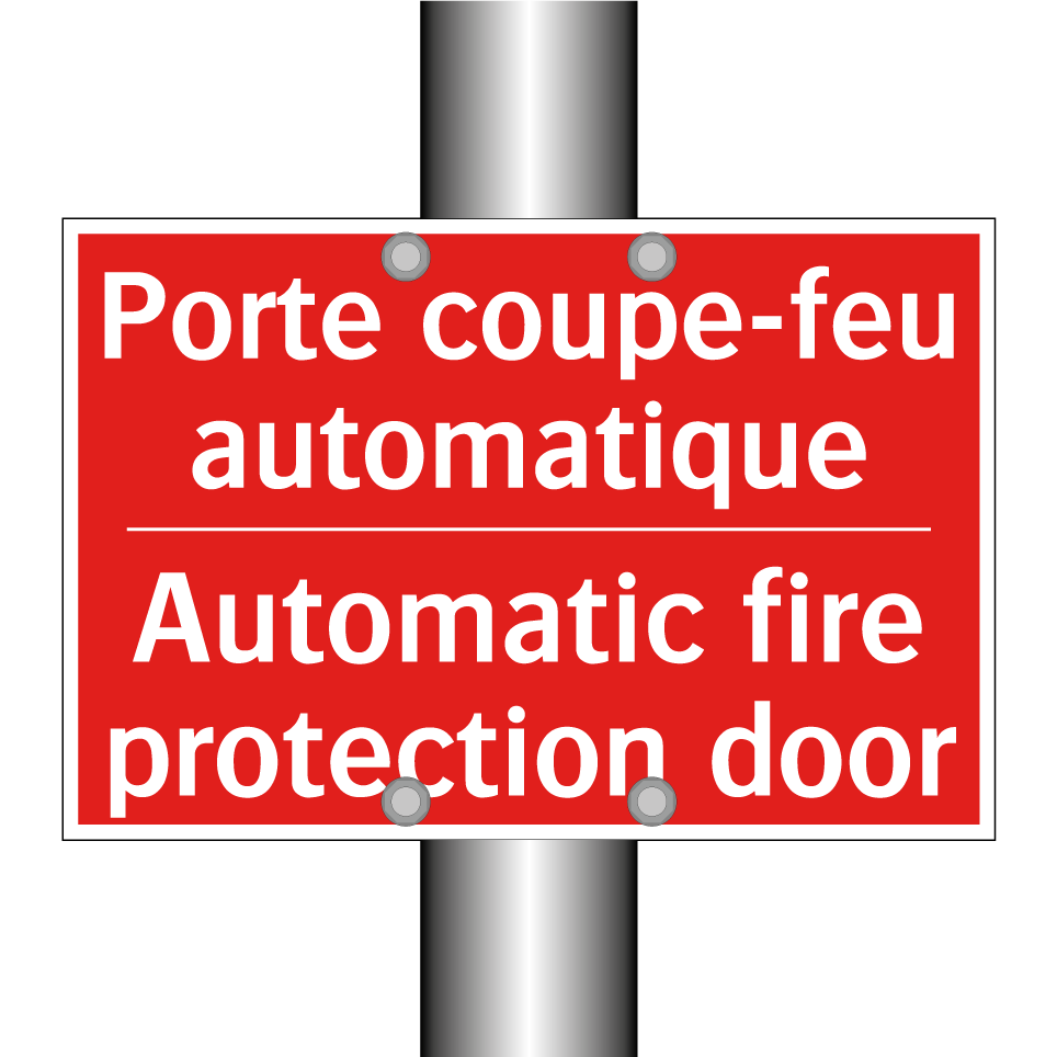 Porte coupe-feu automatique - Automatic fire protection door