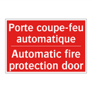 Porte coupe-feu automatique - Automatic fire protection door