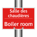 Salle des chaudières - Boiler room