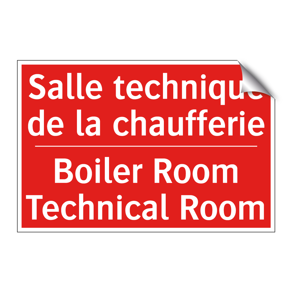 Salle technique de la chaufferie /.../ - Boiler Room Technical Room