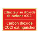 Extincteur au dioxyde de carbone /.../ - Carbon dioxide (CO2) extinguisher /.../