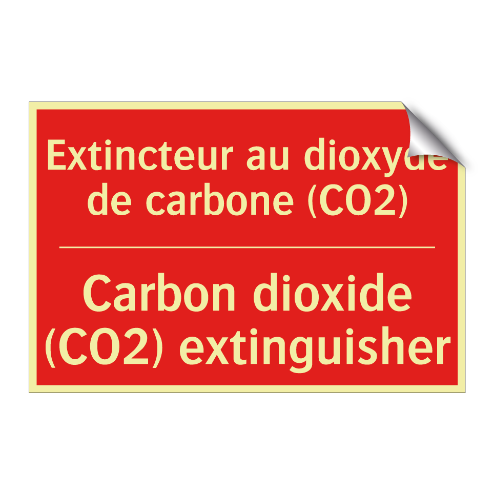Extincteur au dioxyde de carbone /.../ - Carbon dioxide (CO2) extinguisher /.../