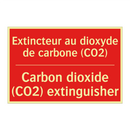 Extincteur au dioxyde de carbone /.../ - Carbon dioxide (CO2) extinguisher /.../