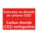 Extincteur au dioxyde de carbone /.../ - Carbon dioxide (CO2) extinguisher /.../