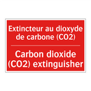 Extincteur au dioxyde de carbone /.../ - Carbon dioxide (CO2) extinguisher /.../