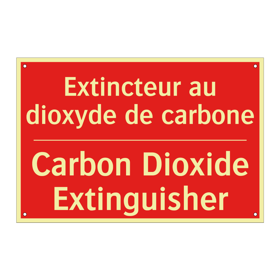 Extincteur au dioxyde de carbone /.../ - Carbon Dioxide Extinguisher