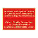 Extincteur au dioxyde de carbone /.../ - Carbon Dioxide Extinguisher CO₂ /.../