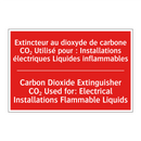 Extincteur au dioxyde de carbone /.../ - Carbon Dioxide Extinguisher CO₂ /.../