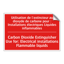Utilisation de l'extincteur au /.../ - Carbon Dioxide Extinguisher Use /.../