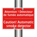 Attention ! Détecteur de fumée /.../ - Caution! Automatic smoke detector /.../