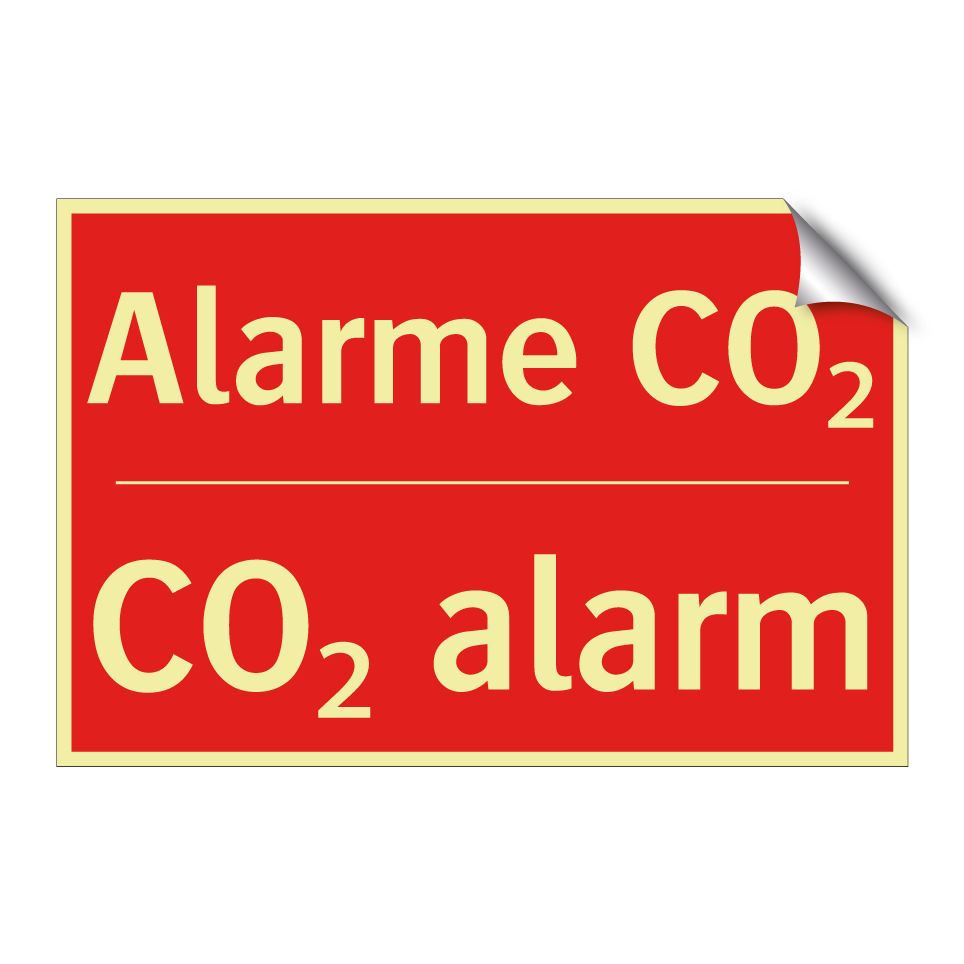 Alarme CO₂ - CO₂ alarm