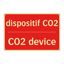 dispositif CO2 - CO2 device