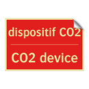 dispositif CO2 - CO2 device