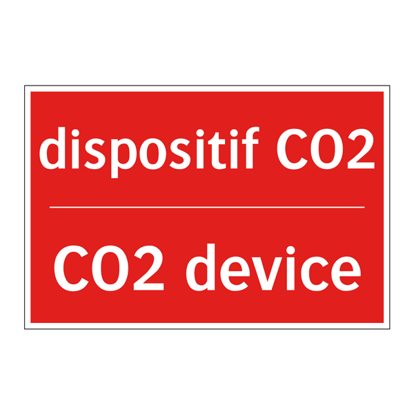 dispositif CO2 - CO2 device