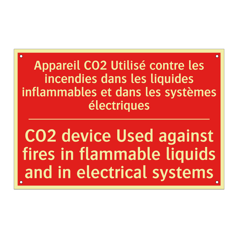 Appareil CO2 Utilisé contre les /.../ - CO2 device Used against fires /.../