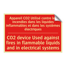 Appareil CO2 Utilisé contre les /.../ - CO2 device Used against fires /.../