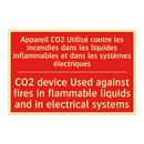 Appareil CO2 Utilisé contre les /.../ - CO2 device Used against fires /.../