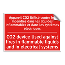 Appareil CO2 Utilisé contre les /.../ - CO2 device Used against fires /.../