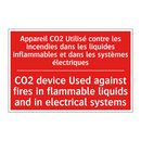 Appareil CO2 Utilisé contre les /.../ - CO2 device Used against fires /.../