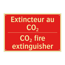 Extincteur au CO₂ - CO₂ fire extinguisher