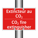 Extincteur au CO₂ - CO₂ fire extinguisher