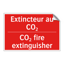 Extincteur au CO₂ - CO₂ fire extinguisher
