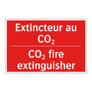 Extincteur au CO₂ - CO₂ fire extinguisher