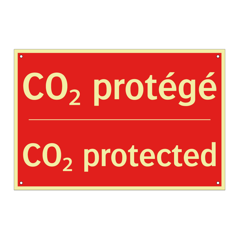 CO₂ protégé - CO₂ protected