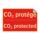 CO₂ protégé - CO₂ protected