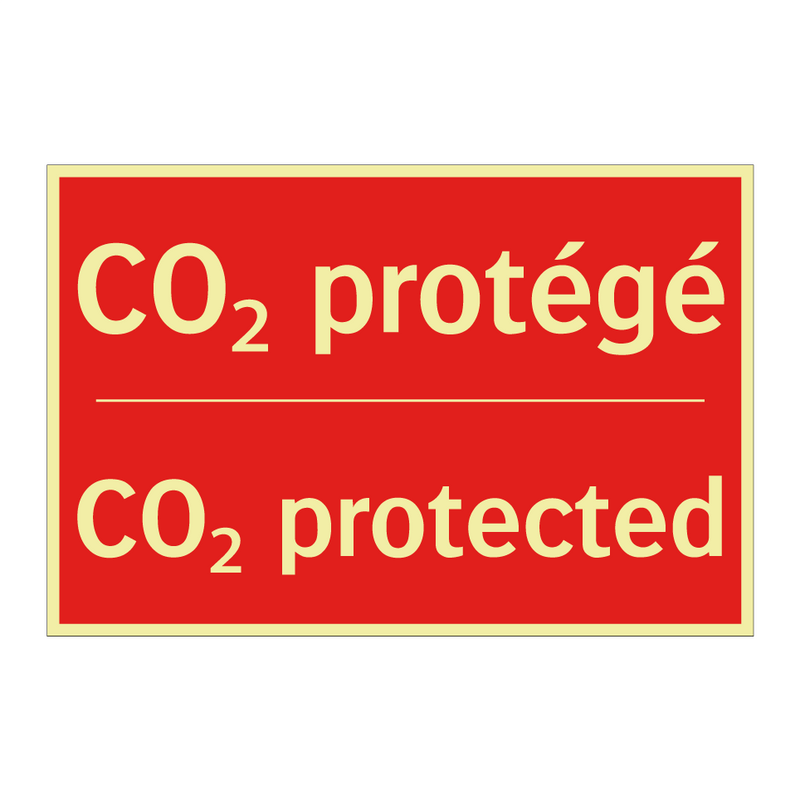 CO₂ protégé - CO₂ protected