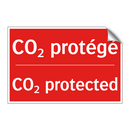 CO₂ protégé - CO₂ protected