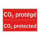 CO₂ protégé - CO₂ protected