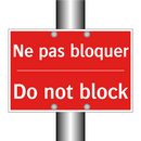 Ne pas bloquer - Do not block