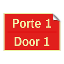 Porte 1 - Door 1