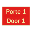 Porte 1 - Door 1